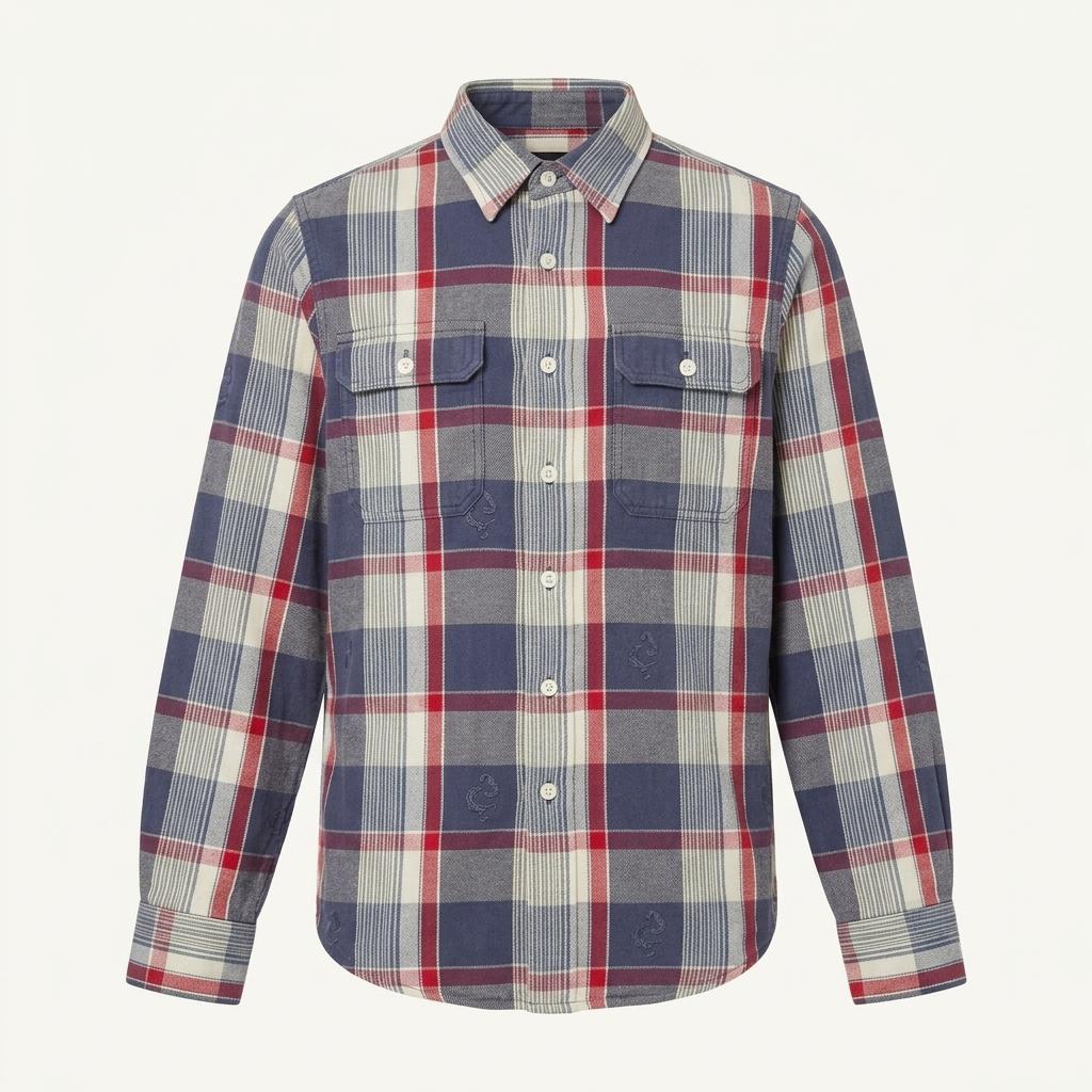 [S] Polo ralph lauren anchor pattern flannel 1