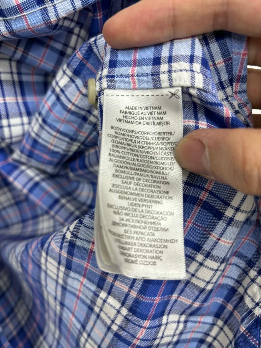 [M] Polo ralph lauren classic fit blue check shirt 8