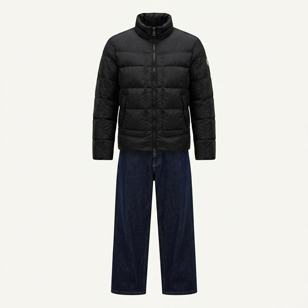 [L] Calvin Klein Jeans duck down padded jacket 1