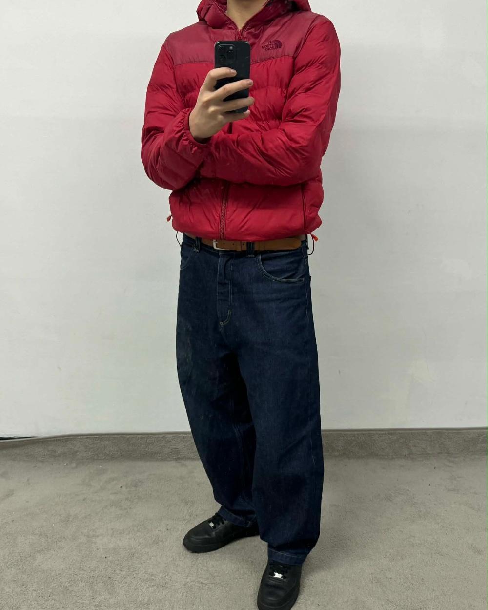 [XL] The North Face Burgundy Lightweight Hooded 3