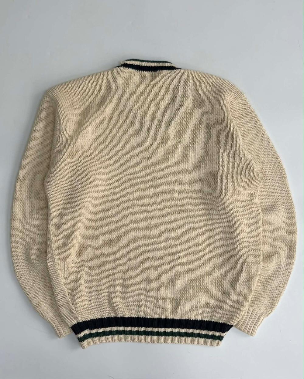 [M] Polo Ralph Lauren V-neck cotton knit sweater 5