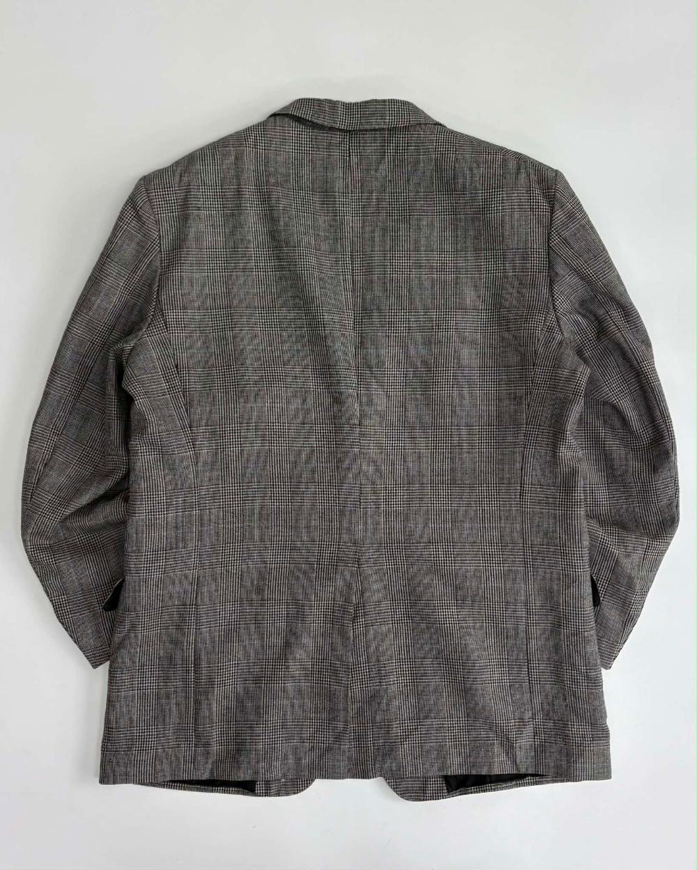 Burberrys Glen Check Pure Wool Blazer 5