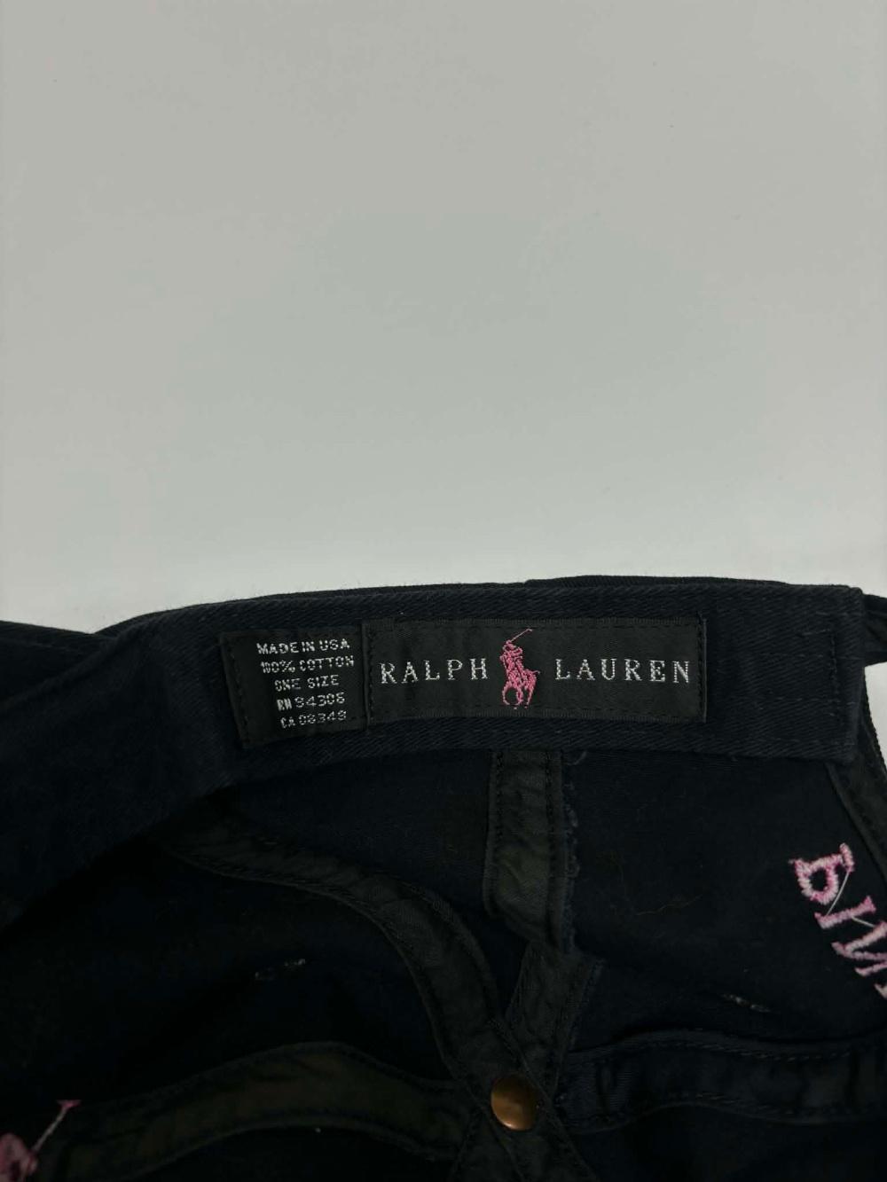 Ralph Lauren Pink Pony Logo Ball Cap 7