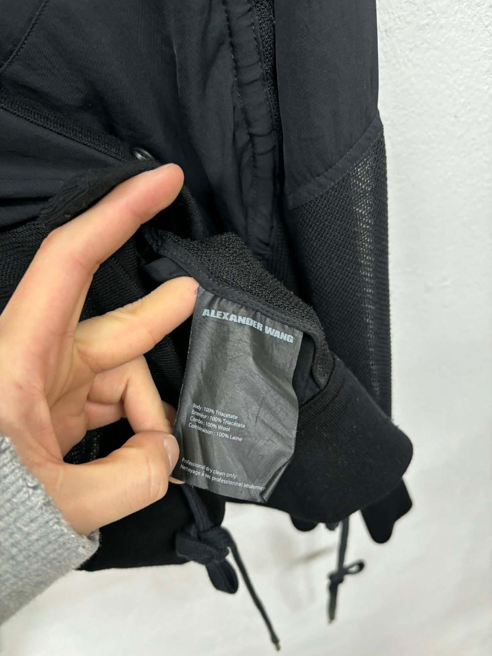 [XS] Alexander Wang Mesh Panel Cardigan Jacket 6