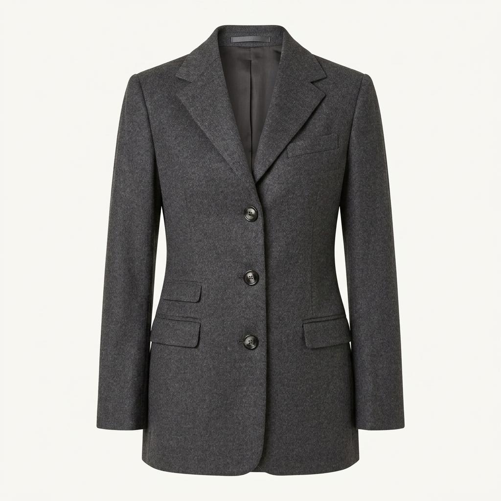 [40] Cantarelli Cashmere 100% Wool 3-Button 1