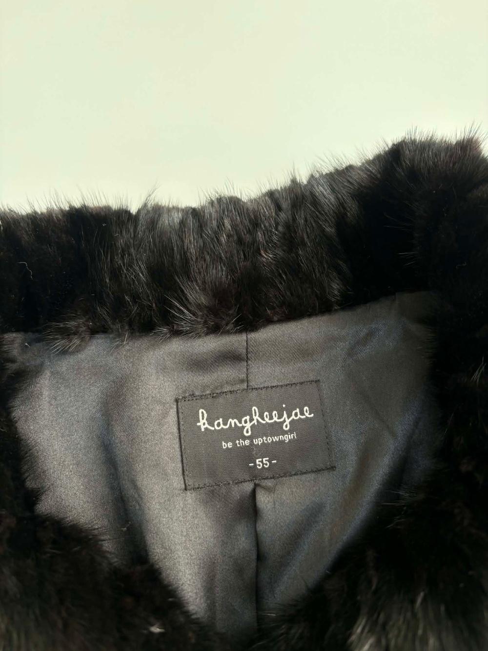 [55] Rangheejae Black mink fur short jacket 6