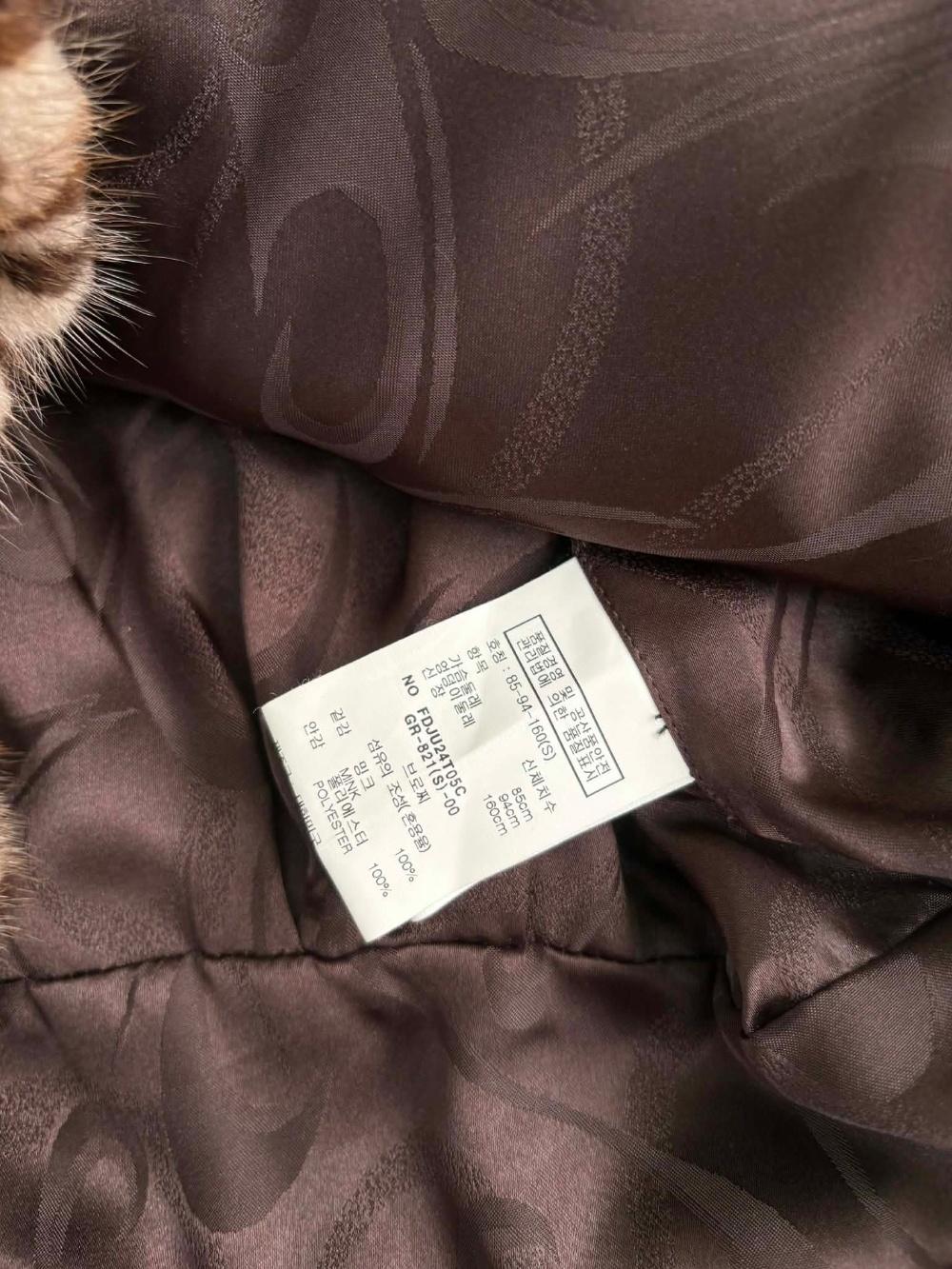 [S] Deeo Leopard Mink Fur Short Jacket 8