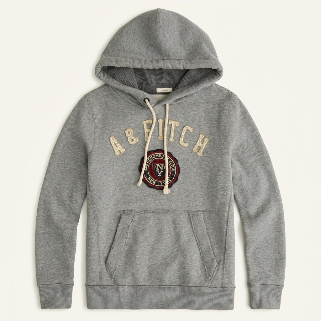 [S] Abercrombie Y2K Old School Hooded 1