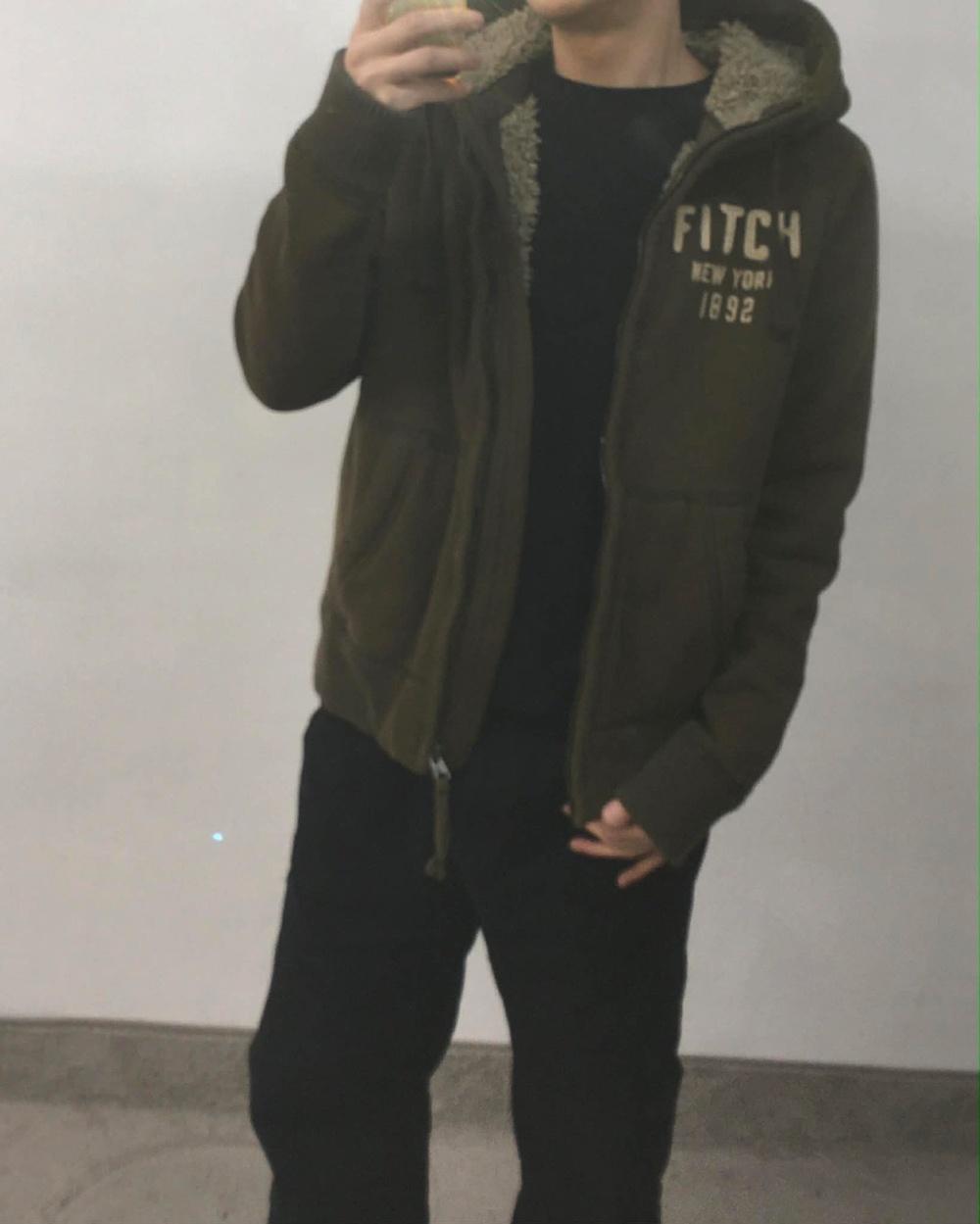 [S] Abercrombie Y2K Old School Wolf Jaw Jacket 5