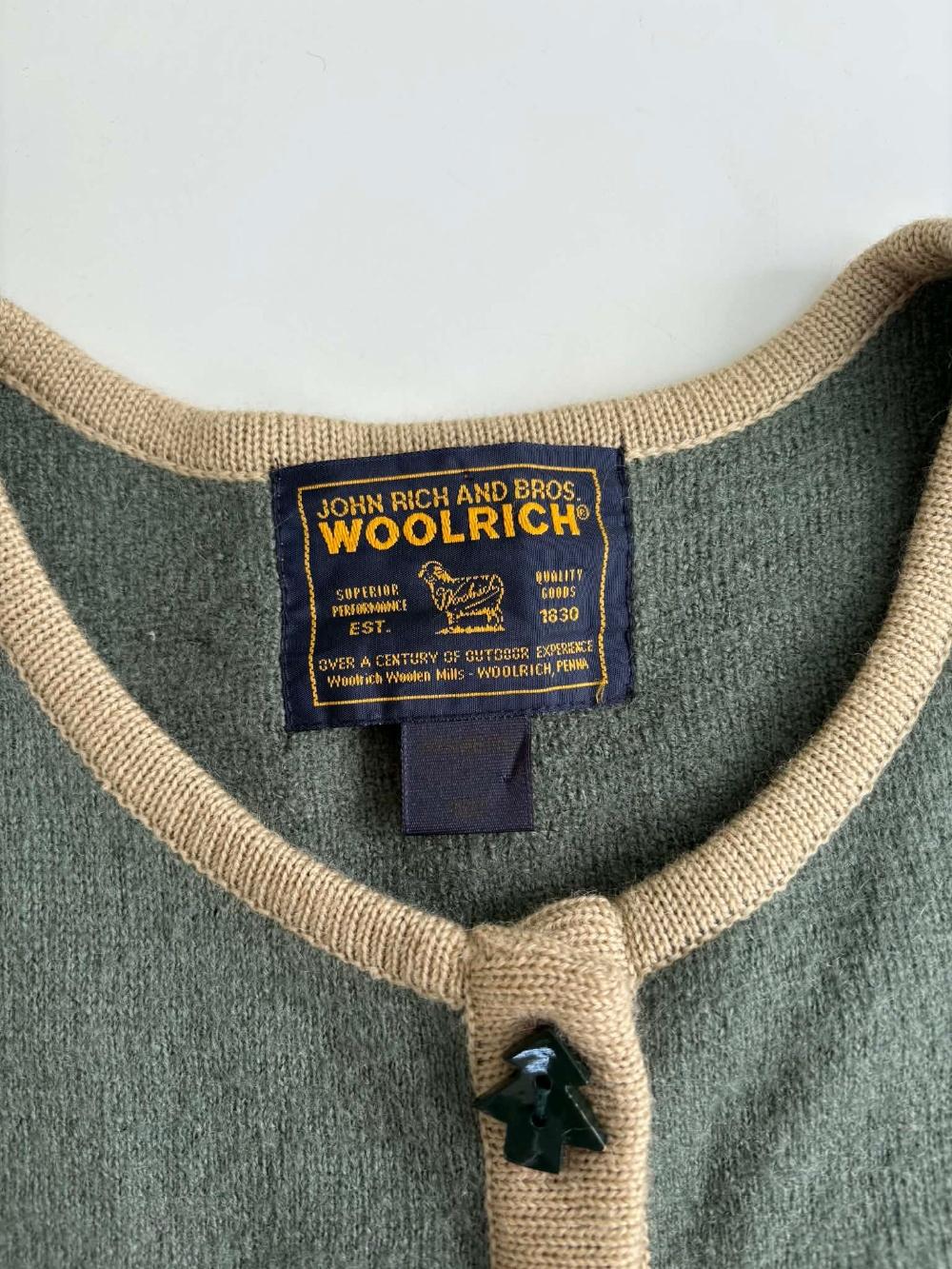 [S] Woolrich Tree Knit Vest 7