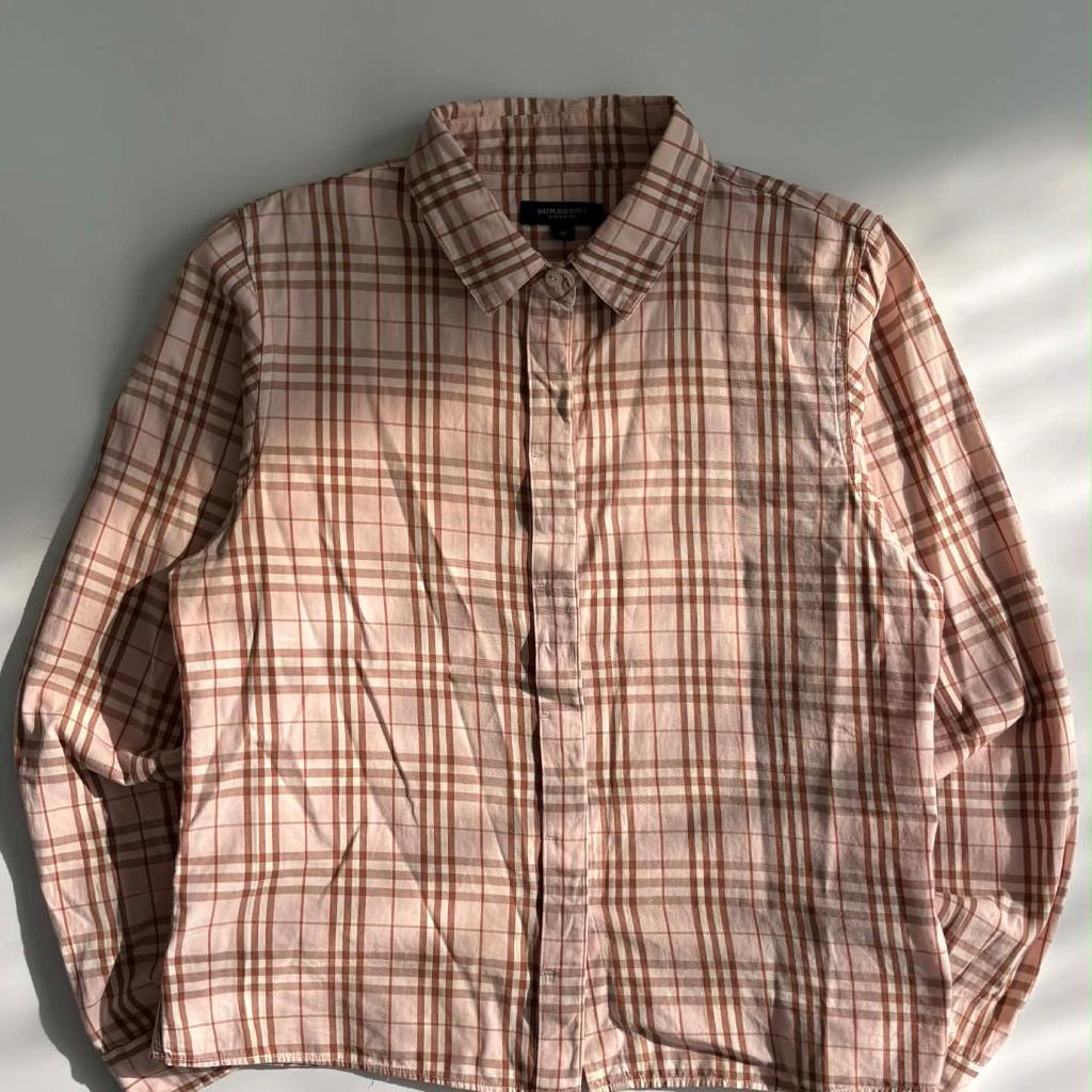 [M] Burberry London Pink Nova Check Shirt 2