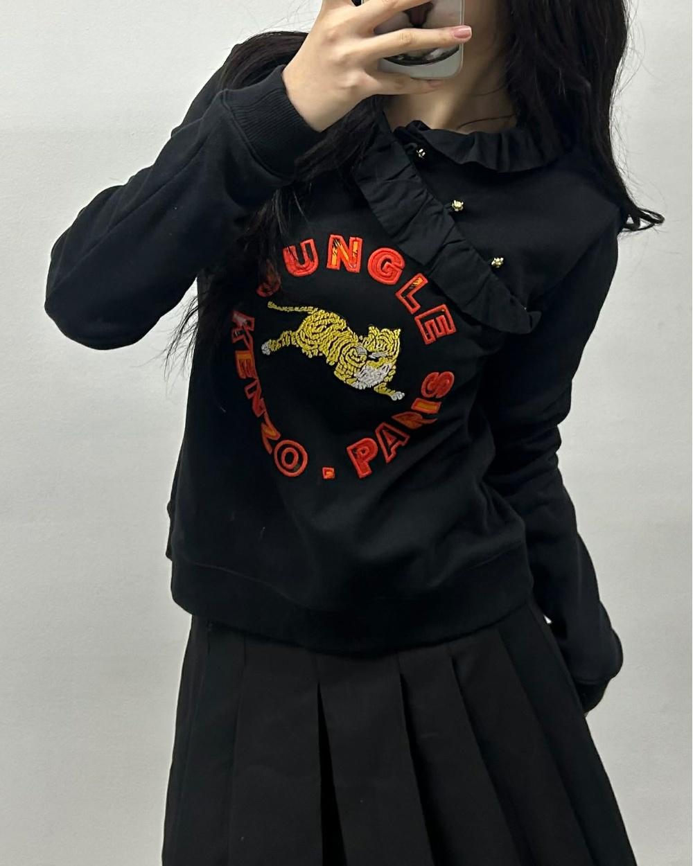 [M] Kenzo X H&M Frill Man-to-Man Sweatshirt 3