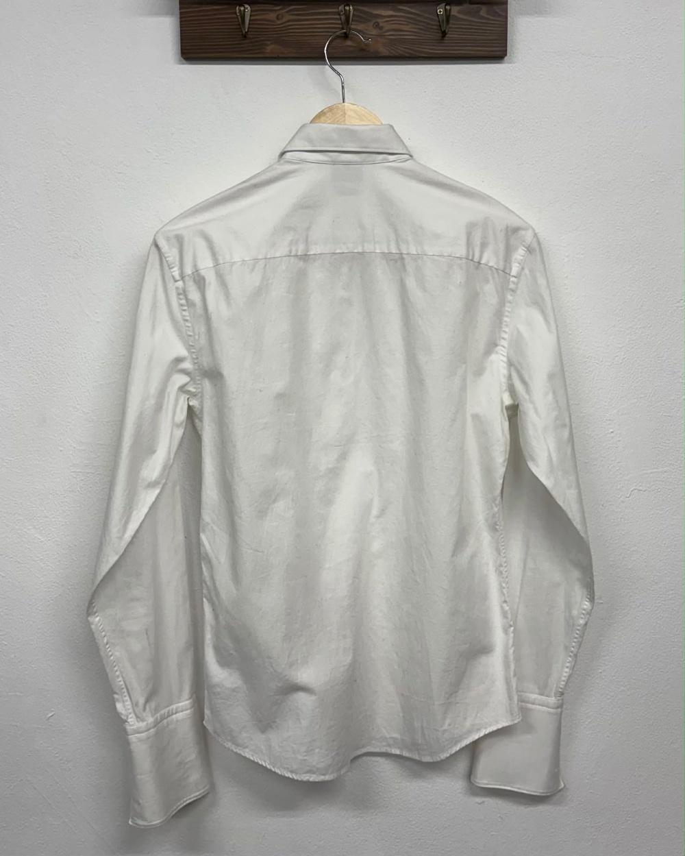 ZEGNA stretch white shirt 3