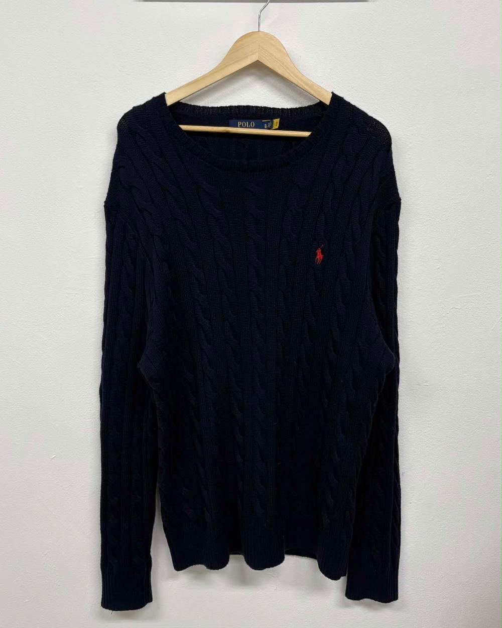 [XL] Polo Ralph Lauren cable knit cotton sweater 4