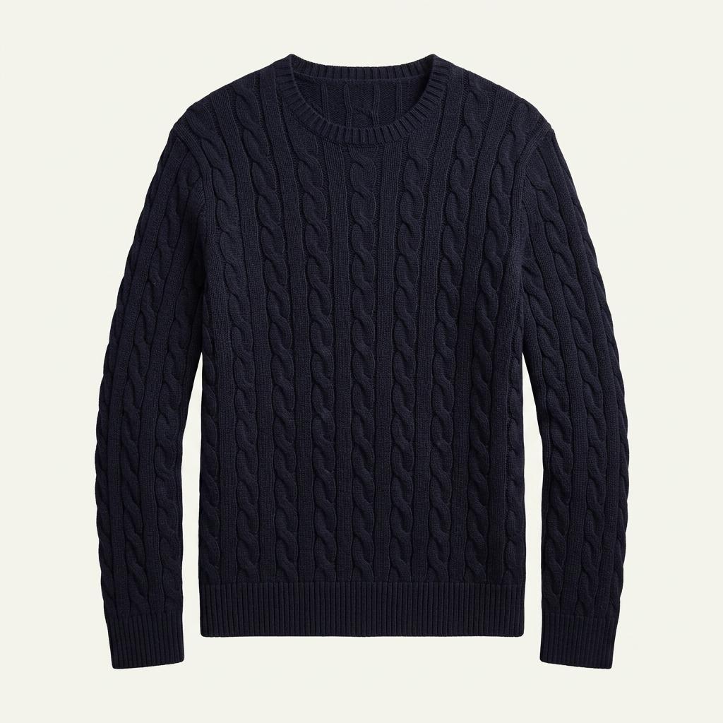 [XL] Polo Ralph Lauren cable knit cotton sweater 1