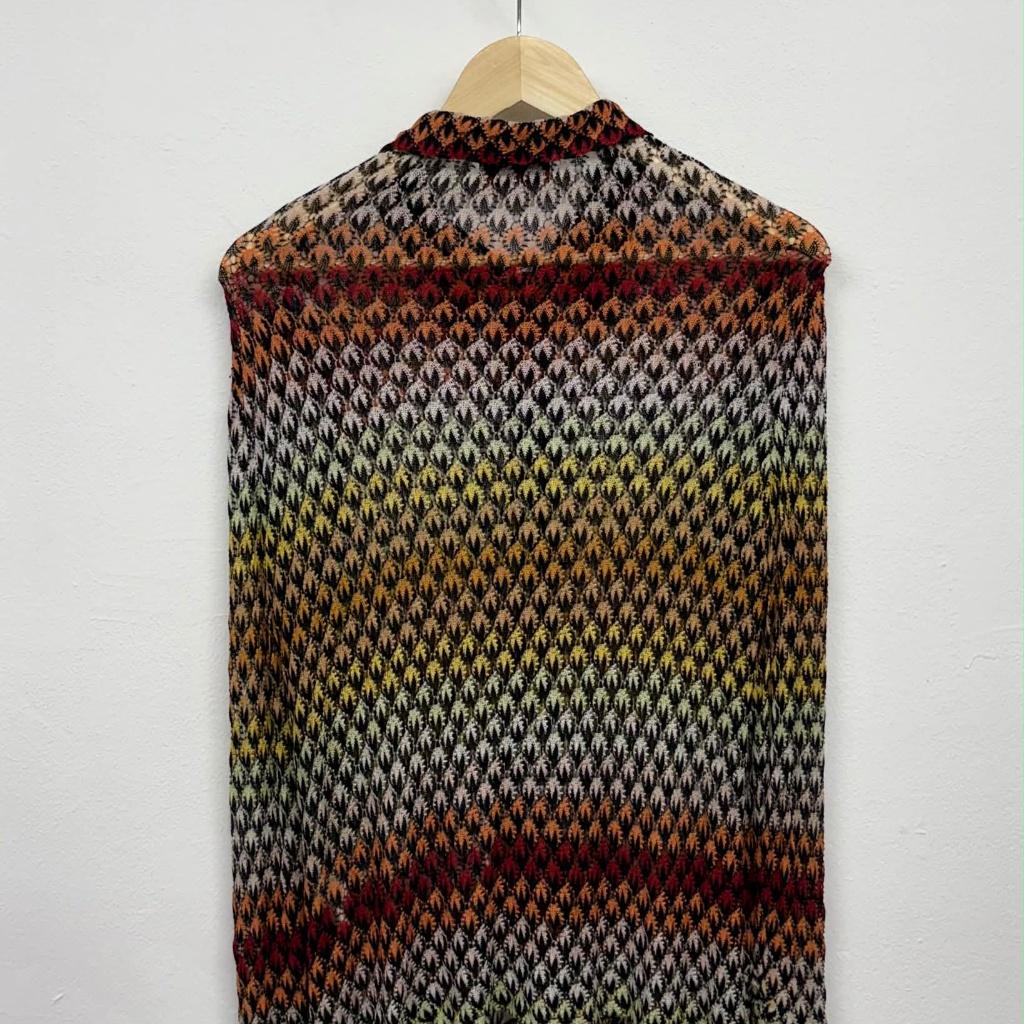 [88] Missoni pattern summer knit cardigan 2