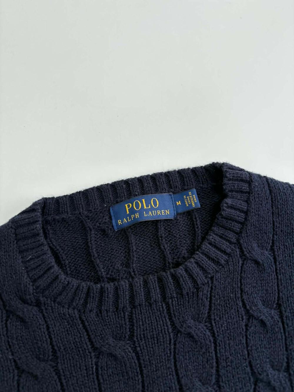 [M] Polo Ralph Lauren Cable Knit Cotton Sweater 4
