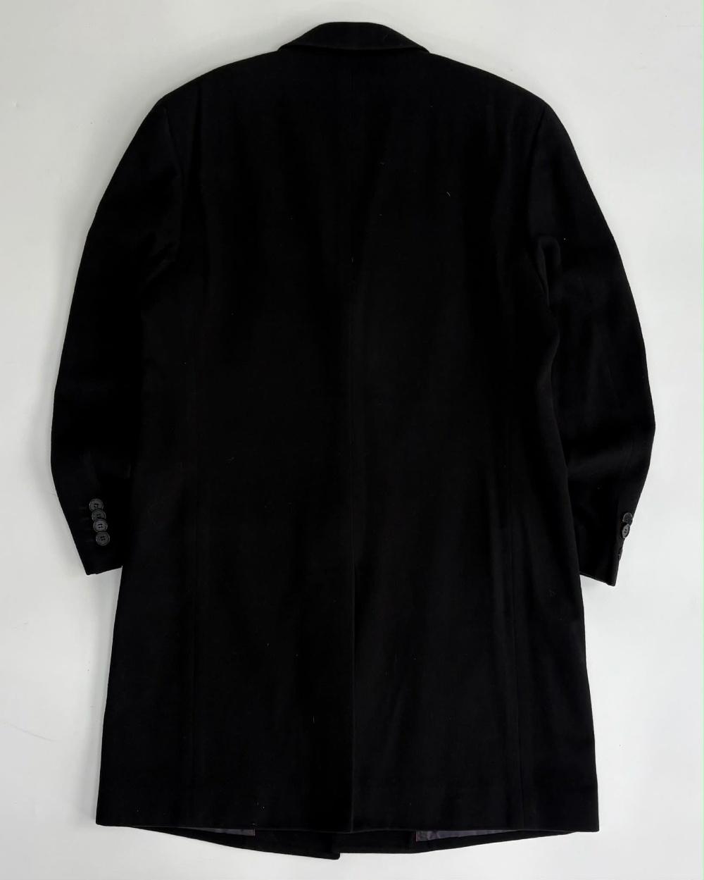 [100] Givenchy Men Black Wool Single Coat 4