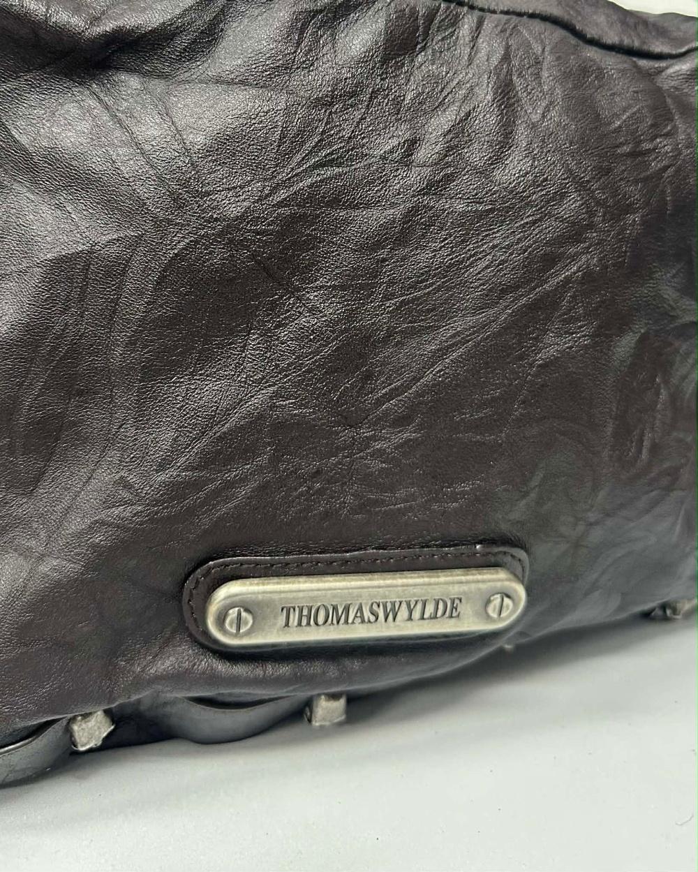 THOMAS WYLDE Skull Leather Chain Shoulder Bag 6