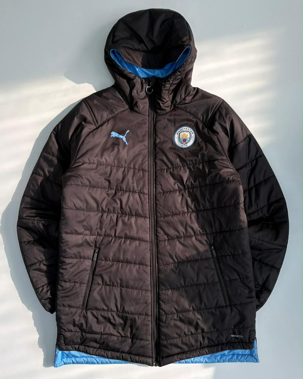 [L] PUMA Manchester City Reversible Padded Jacket 2