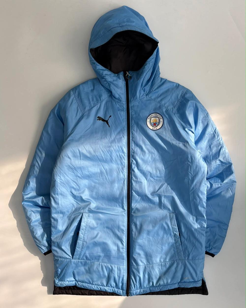[L] PUMA Manchester City Reversible Padded Jacket 3