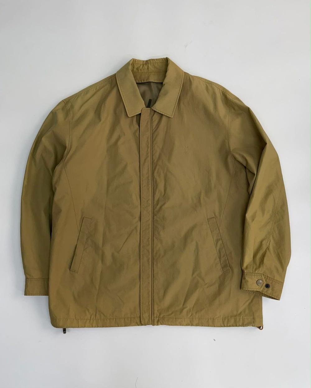 [105] SAINT LAURENT YSL Cotton Nylon Jacket 3