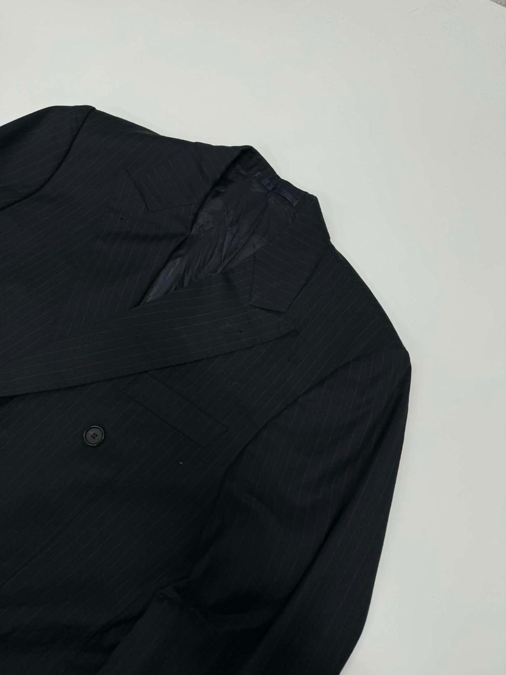 Burberry London Double-Breasted Pinstripe Jacket 9