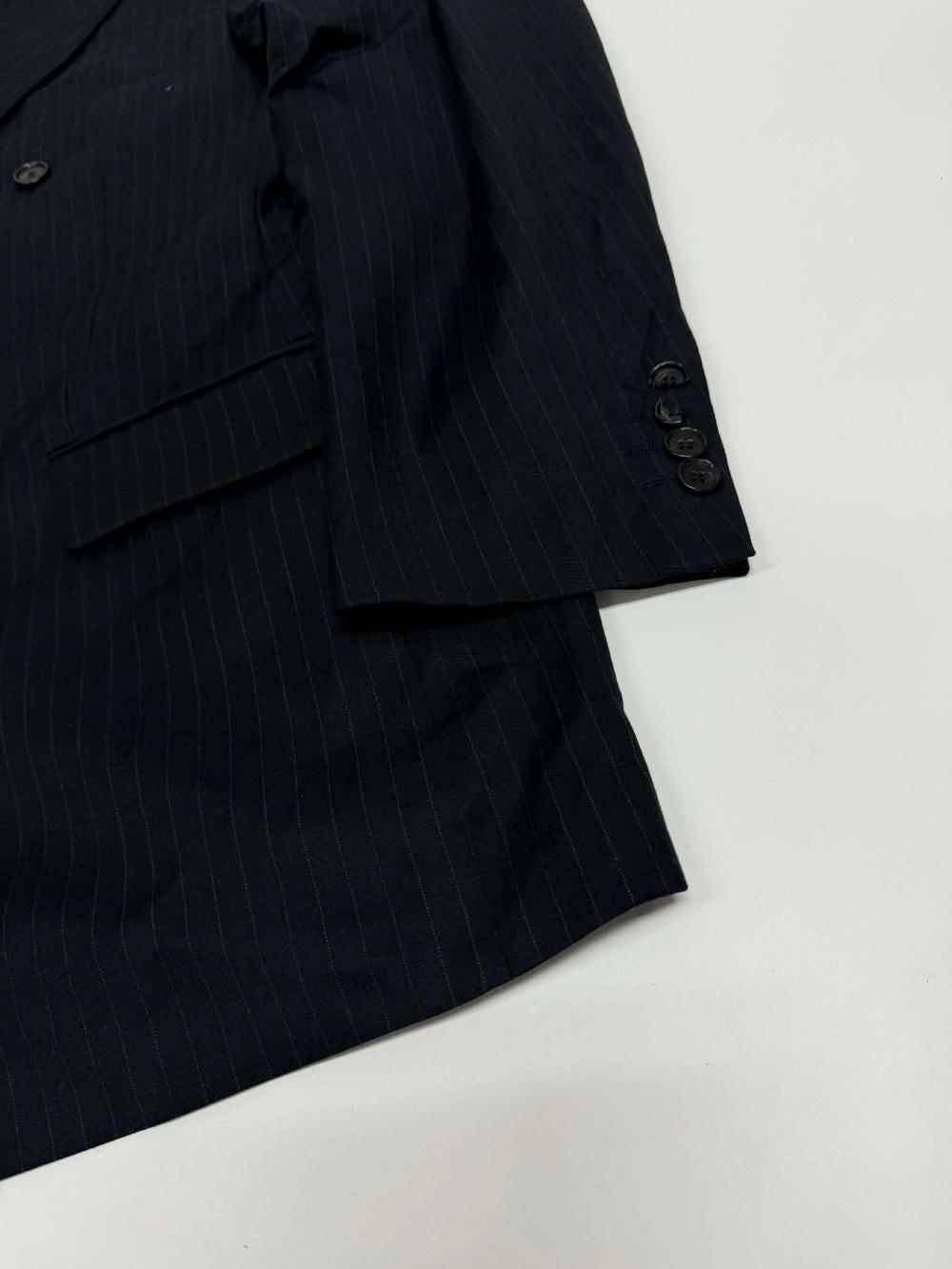 Burberry London Double-Breasted Pinstripe Jacket 11
