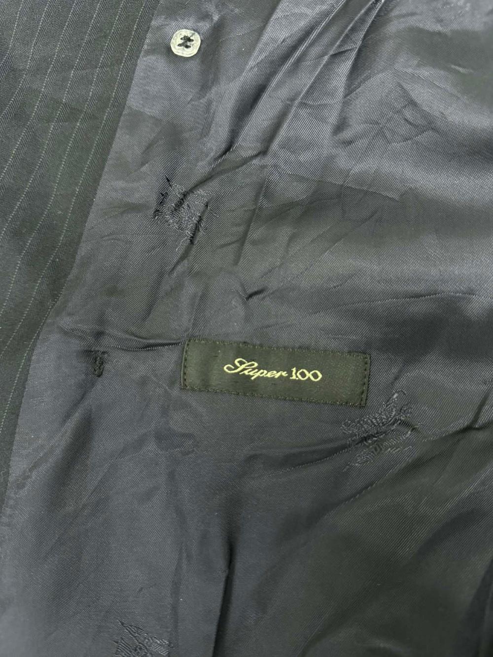 Burberry London Double-Breasted Pinstripe Jacket 7