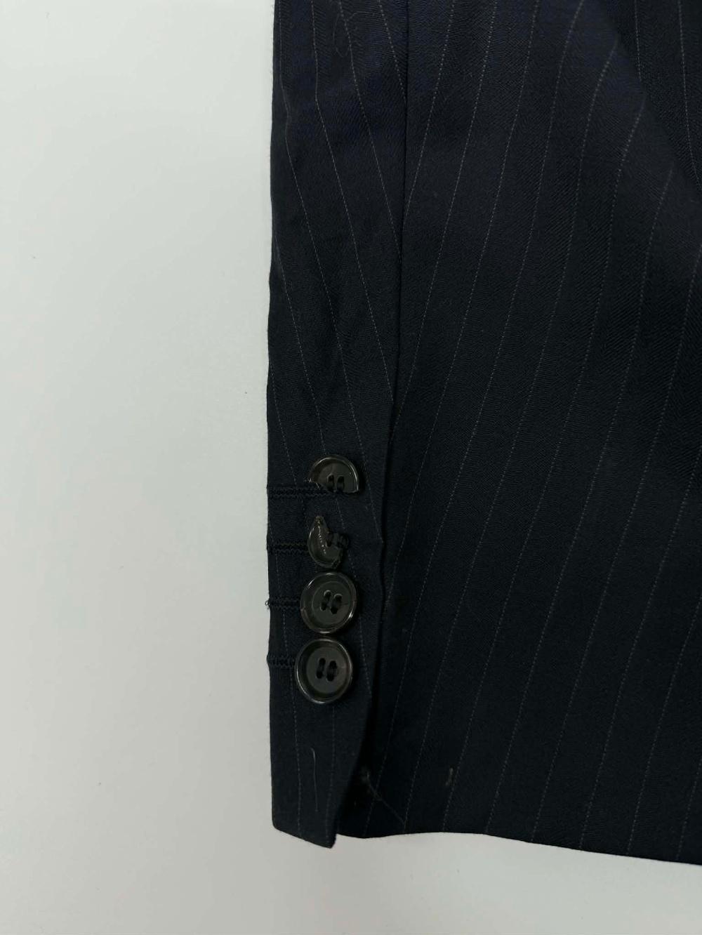 Burberry London Double-Breasted Pinstripe Jacket 10