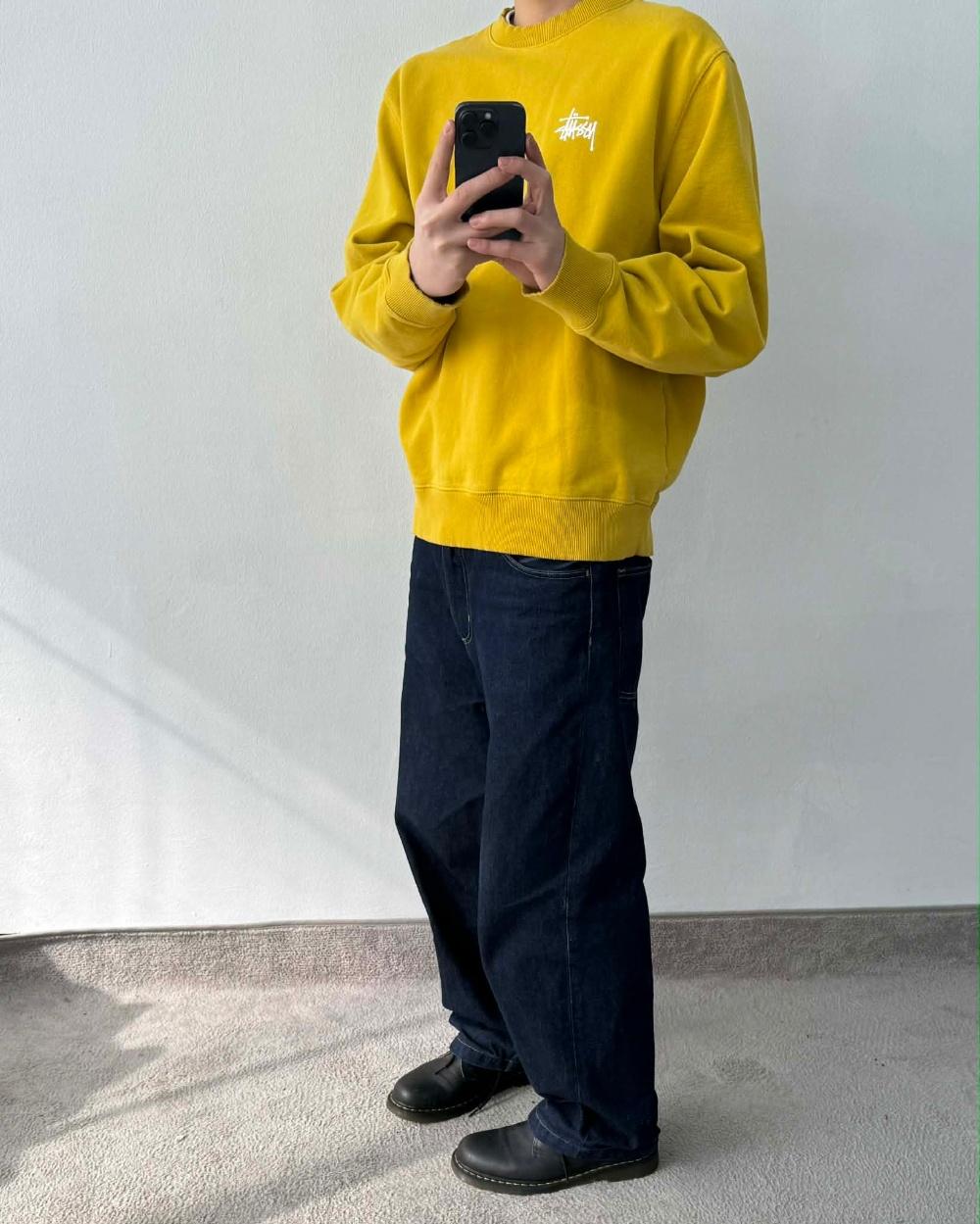 [L] Stussy Basic Logo Sweatshirt 6