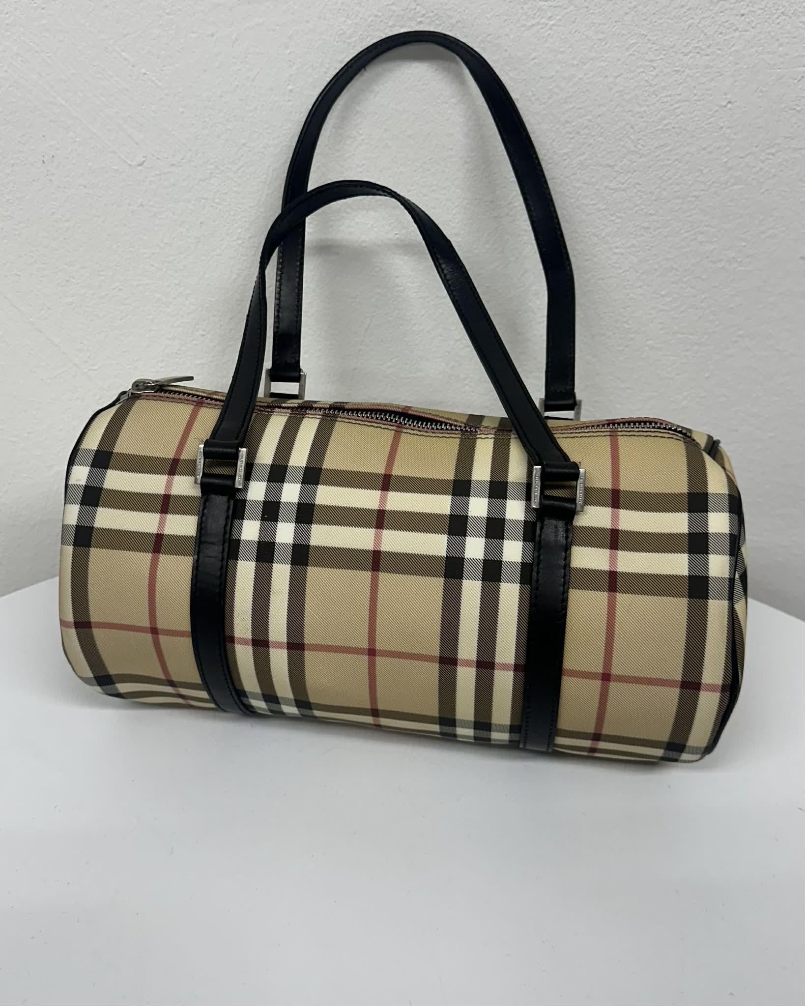 Burberry Nova Check Vintage Tote Bag 3