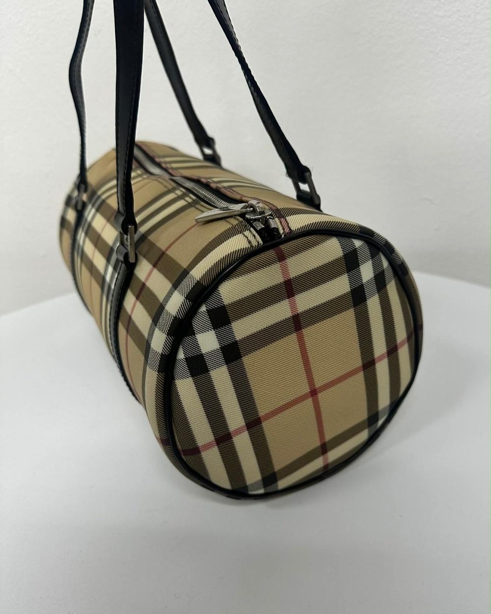 Burberry Nova Check Vintage Tote Bag 6