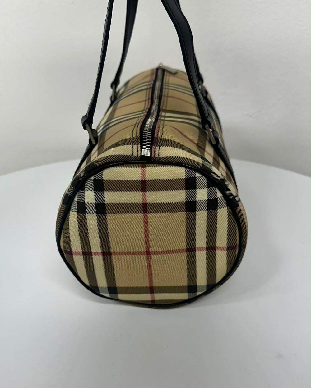 Burberry Nova Check Vintage Tote Bag 7