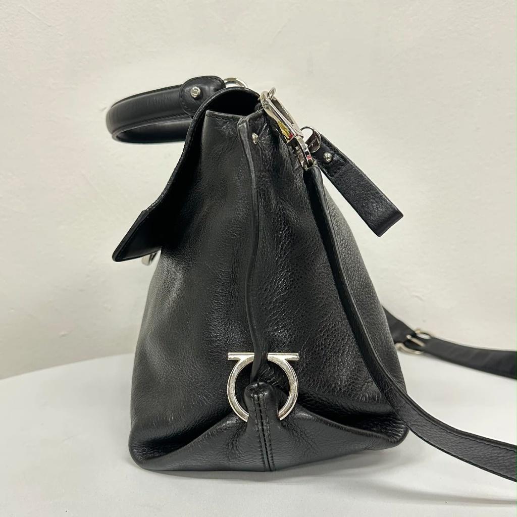 Ferragamo leather two-way Sophia bag 3