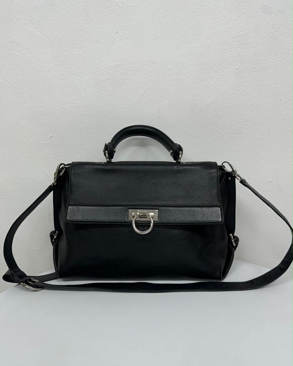 Ferragamo leather two-way Sophia bag 4