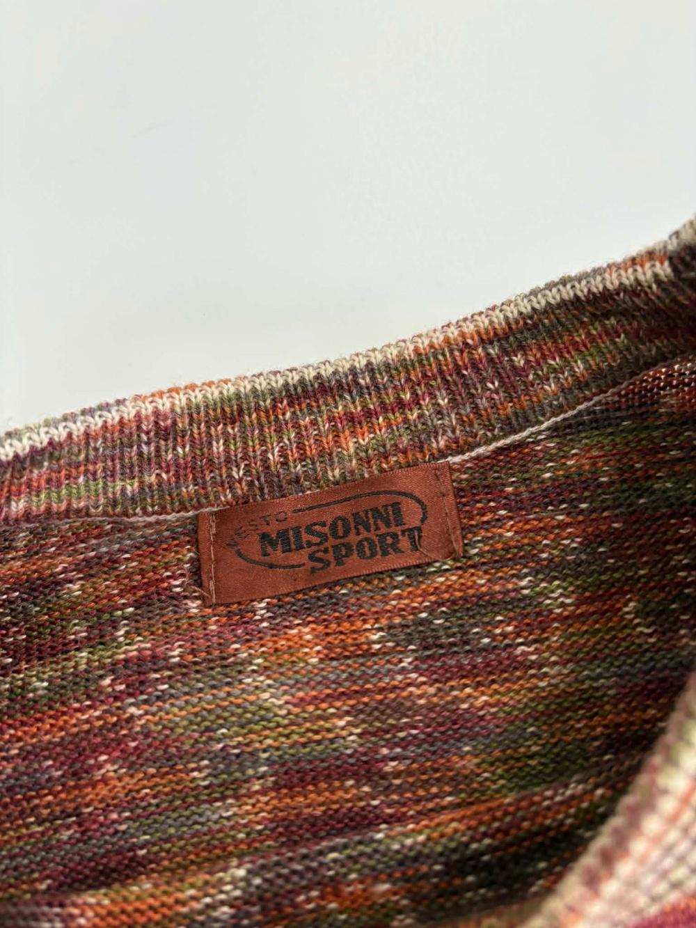 Missoni Sport Vintage Wool Crewneck Knit 5