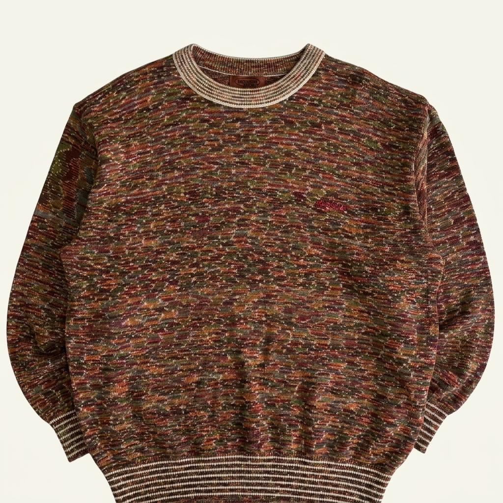 Missoni Sport Vintage Wool Crewneck Knit 1