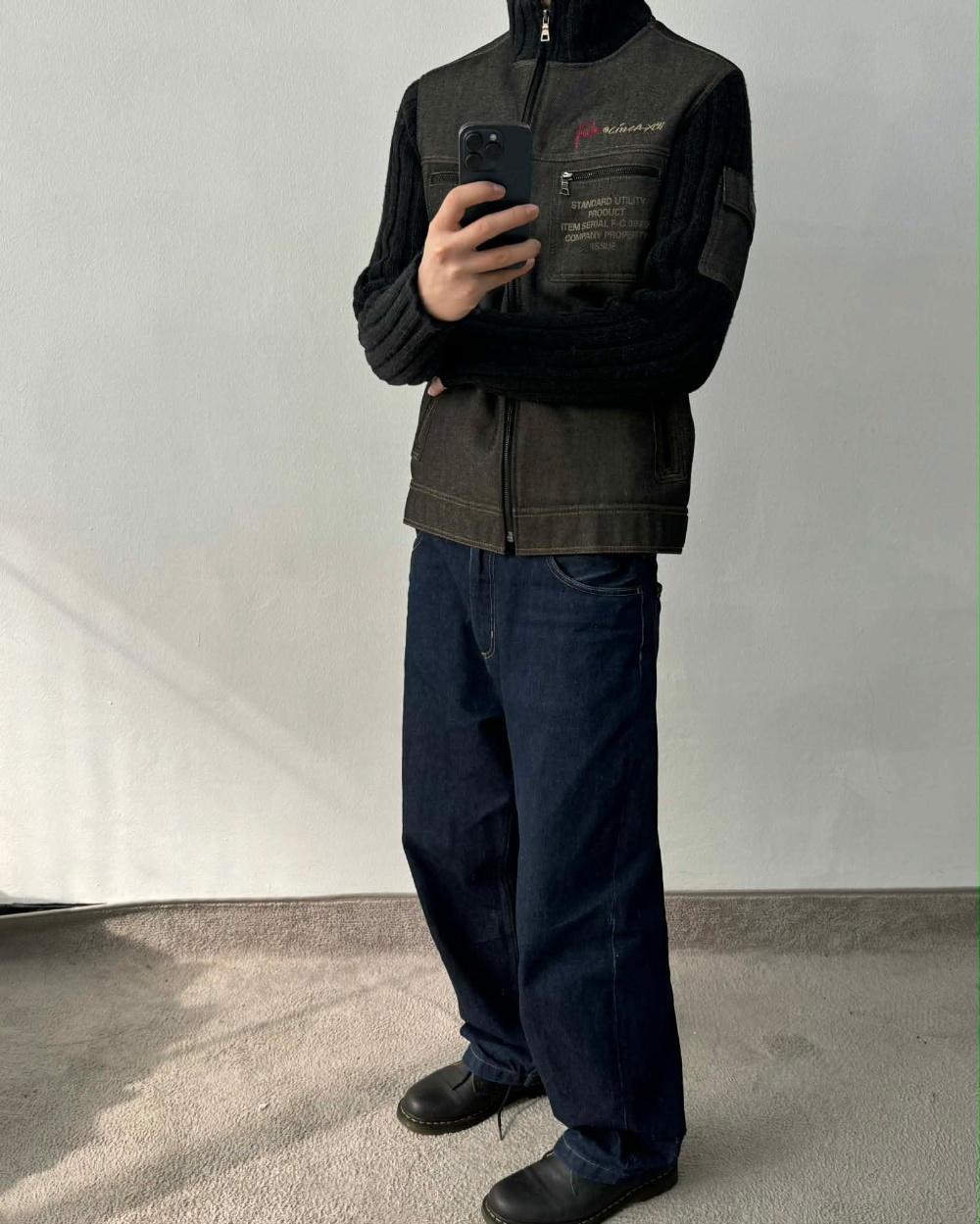 [100] Fubu 03s Old School Knit Zip-Up Jacket 3