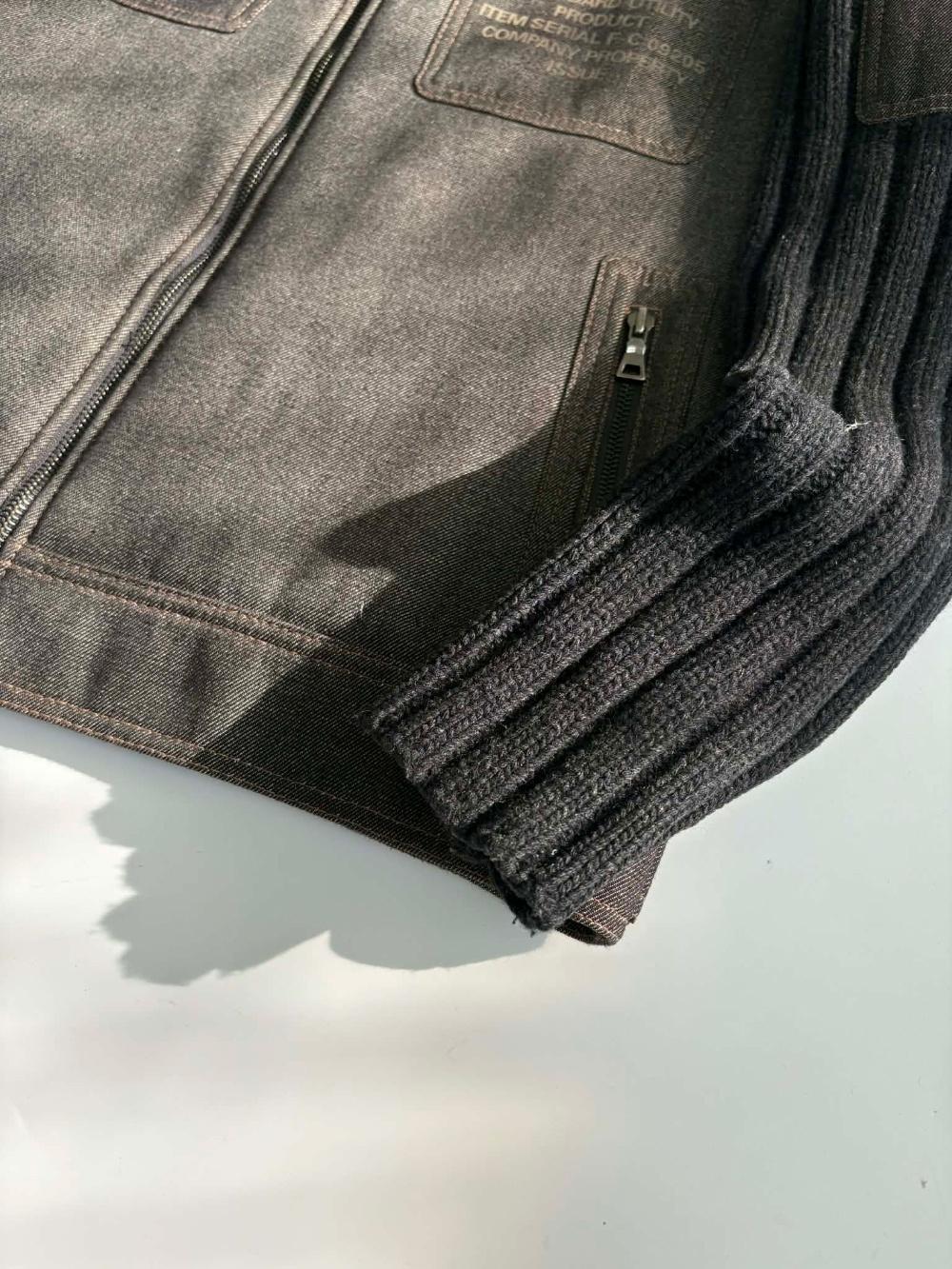 [100] Fubu 03s Old School Knit Zip-Up Jacket 9