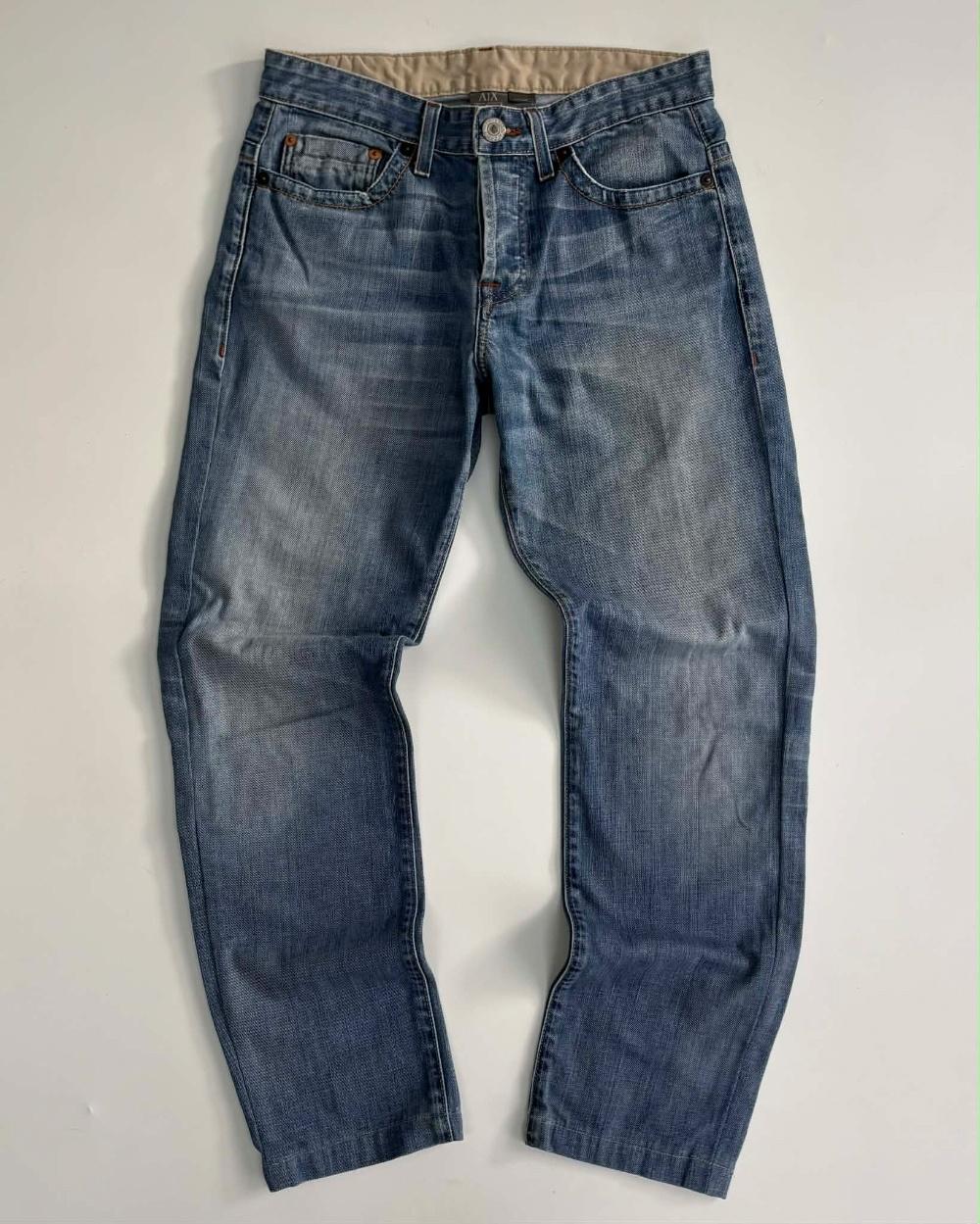 [30] Armani Exchange Back Print USA Denim Pants 2