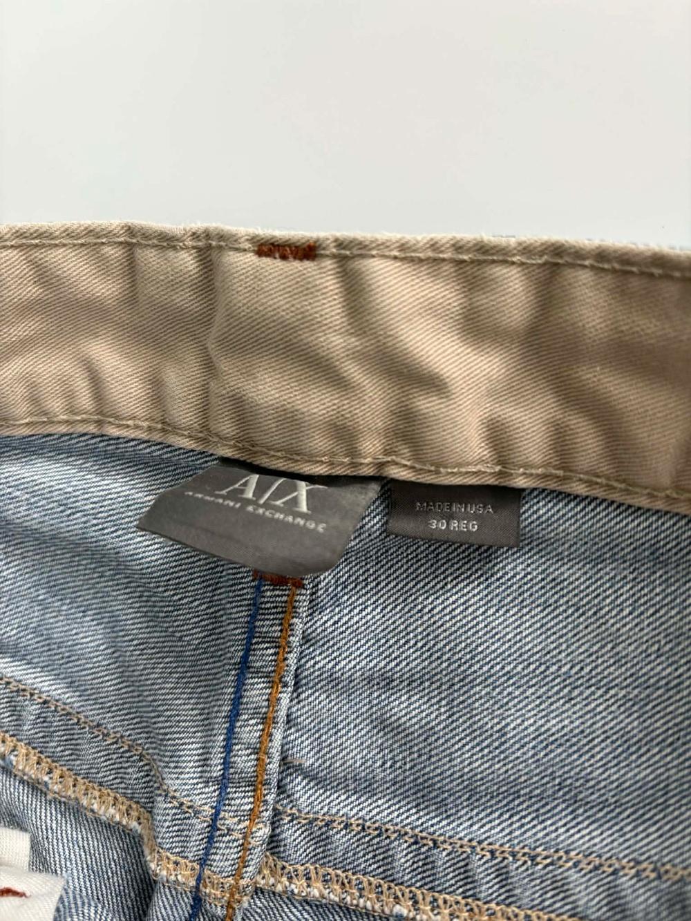 [30] Armani Exchange Back Print USA Denim Pants 3