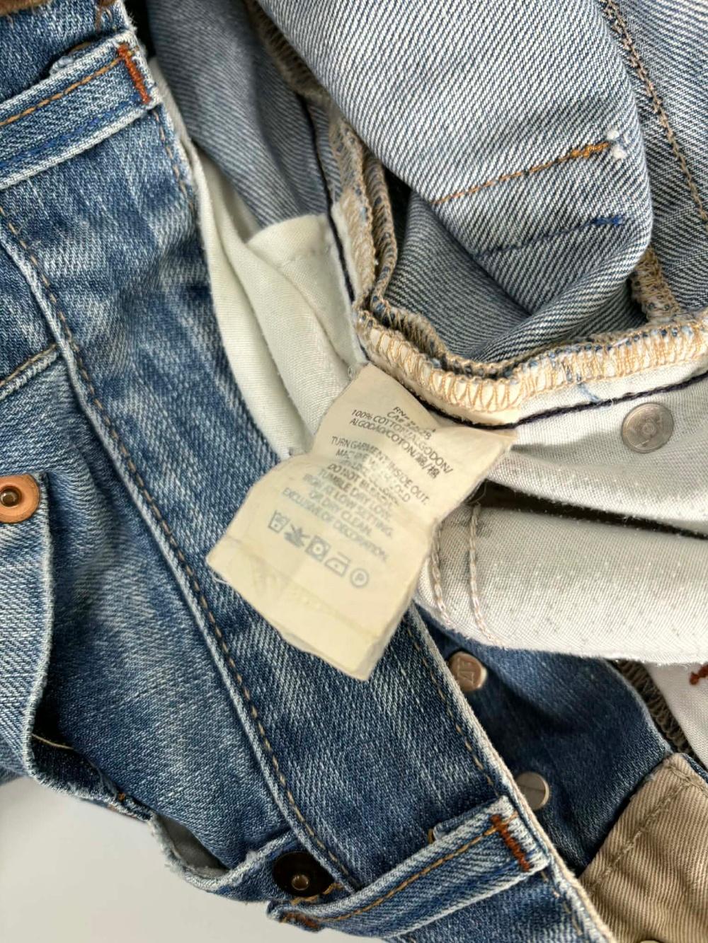 [30] Armani Exchange Back Print USA Denim Pants 4