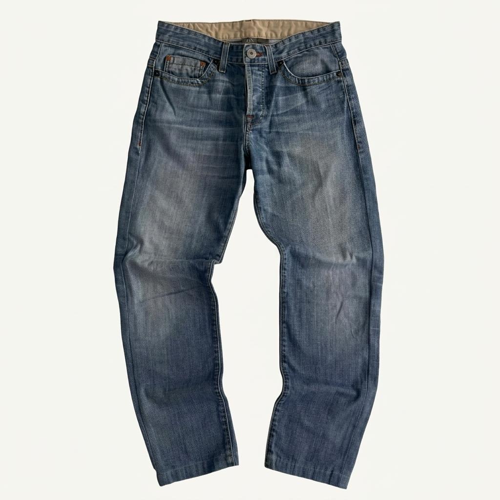 [30] Armani Exchange Back Print USA Denim Pants 1