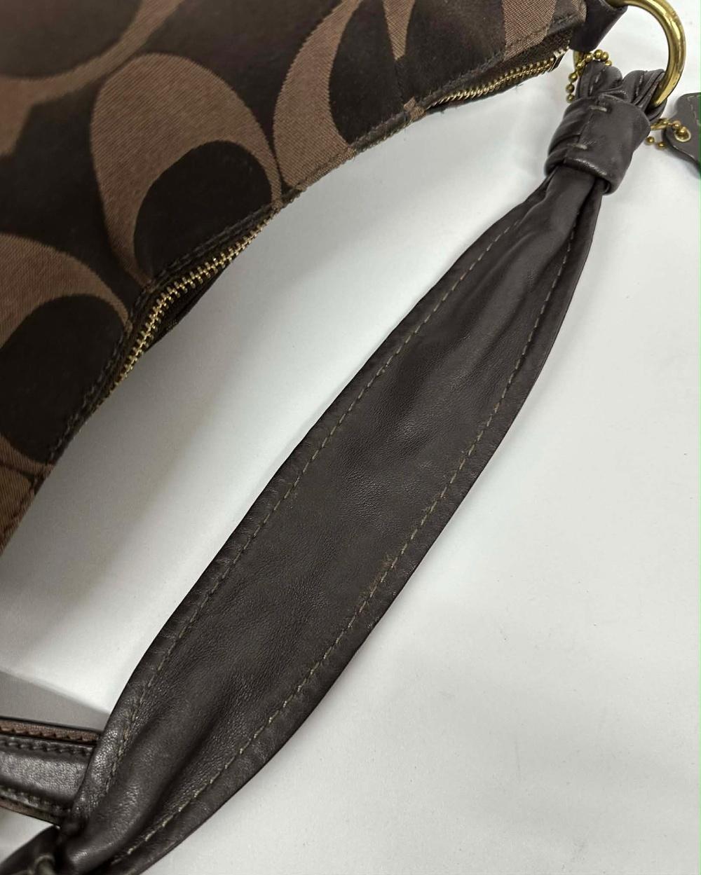 Coach Signature C Jacquard Shoulder Bag 9