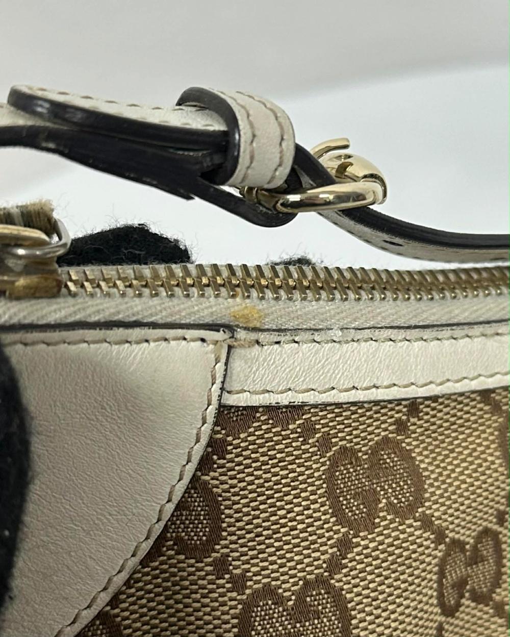 GUCCI GG Canvas Vintage Shoulder Bag 3