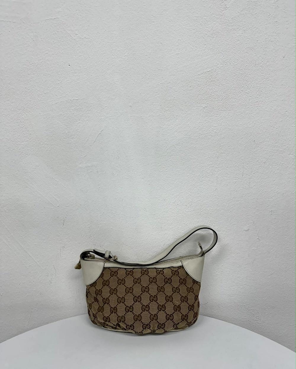 GUCCI GG Canvas Vintage Shoulder Bag 4