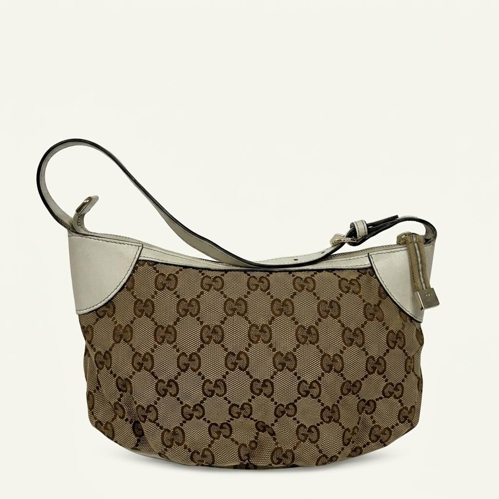 GUCCI GG Canvas Vintage Shoulder Bag 1