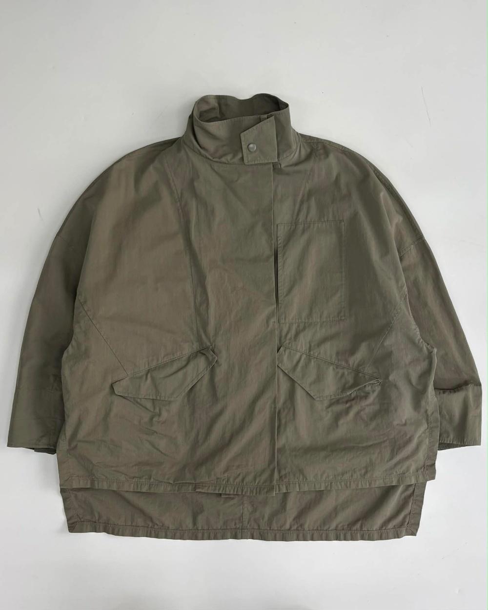 [82] SYSTEM Stand Collar Utility Jacket 3
