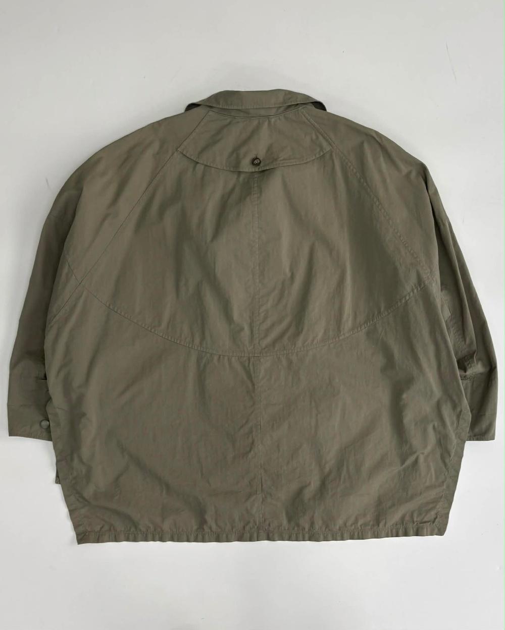 [82] SYSTEM Stand Collar Utility Jacket 4